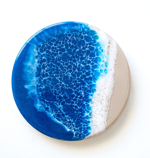 Bayside Blue Coasters